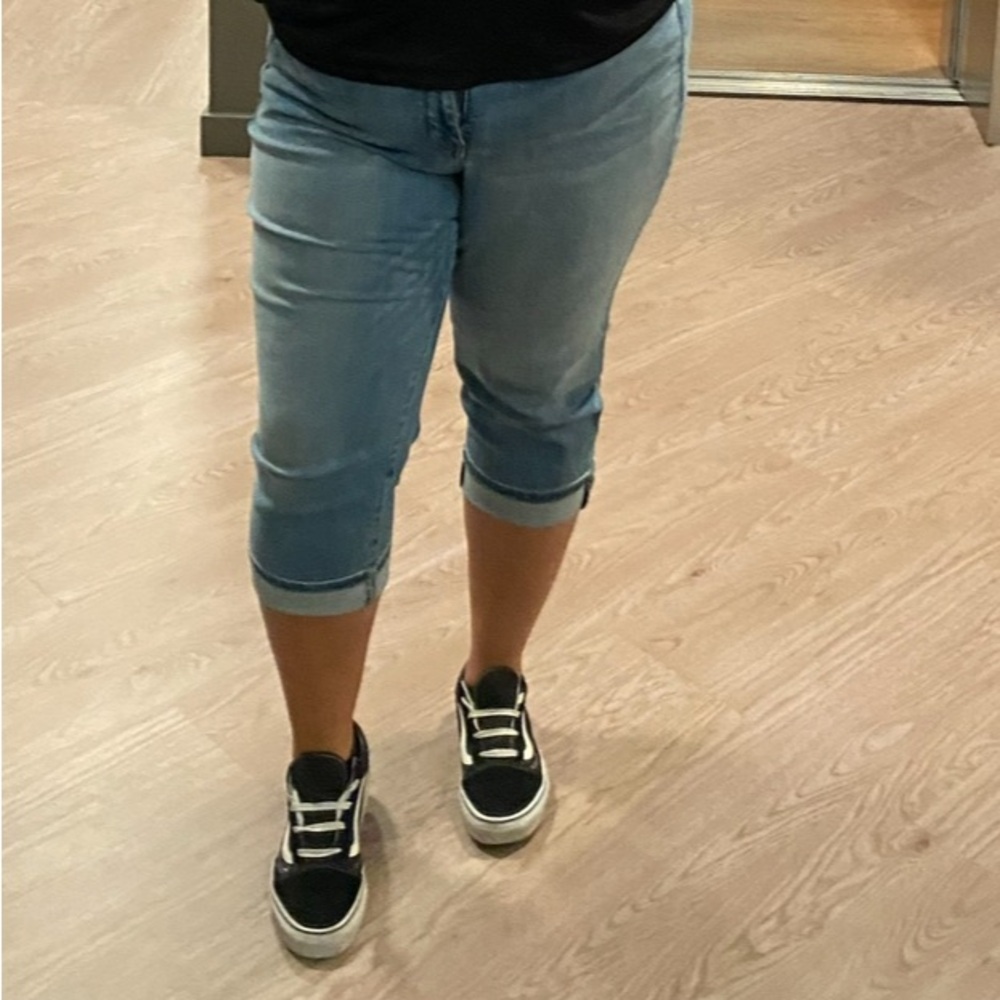 NYDJ Light Blue Cropped Jeans